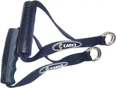 PUXADOR PARA FAIXA ELASTICA EXERCICIO ACADEMIA MUSCULAÇÃO CARCI HAND COM 2